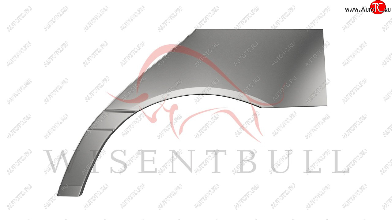 2 189 р. Левая задняя ремонтная арка (внешняя) Wisentbull  Mercedes-Benz C-Class  S203 (2001-2008) дорестайлинг универсал, рестайлинг универсал  с доставкой в г. Воронеж