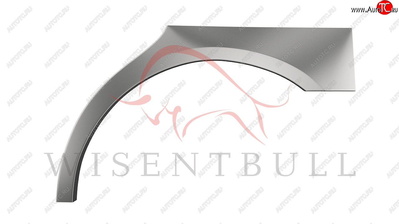 2 189 р. Левая задняя ремонтная арка (внешняя) Wisentbull Mercedes-Benz E-Class W211 дорестайлинг седан (2002-2006)  с доставкой в г. Воронеж