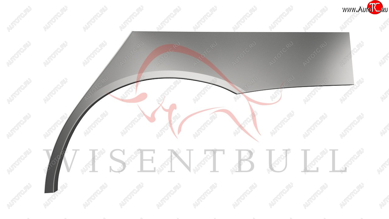 2 189 р. Левая задняя ремонтная арка (внешняя) Wisentbull  Mitsubishi Lancer Evolution ( 8 CT9A,  9 CT9A) (2003-2008) седан  с доставкой в г. Воронеж