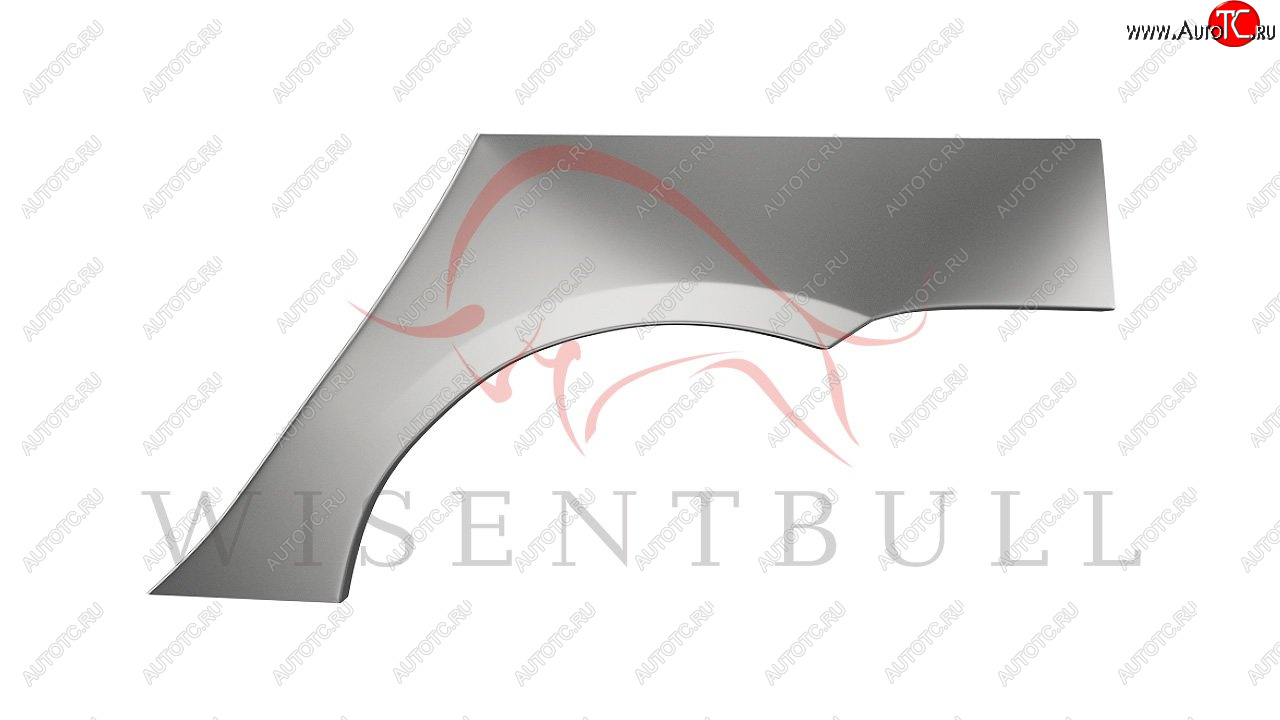 2 189 р. Левая задняя ремонтная арка (внешняя) Wisentbull  Peugeot 307  универсал (2001-2008) дорестайлинг, рестайлинг  с доставкой в г. Воронеж