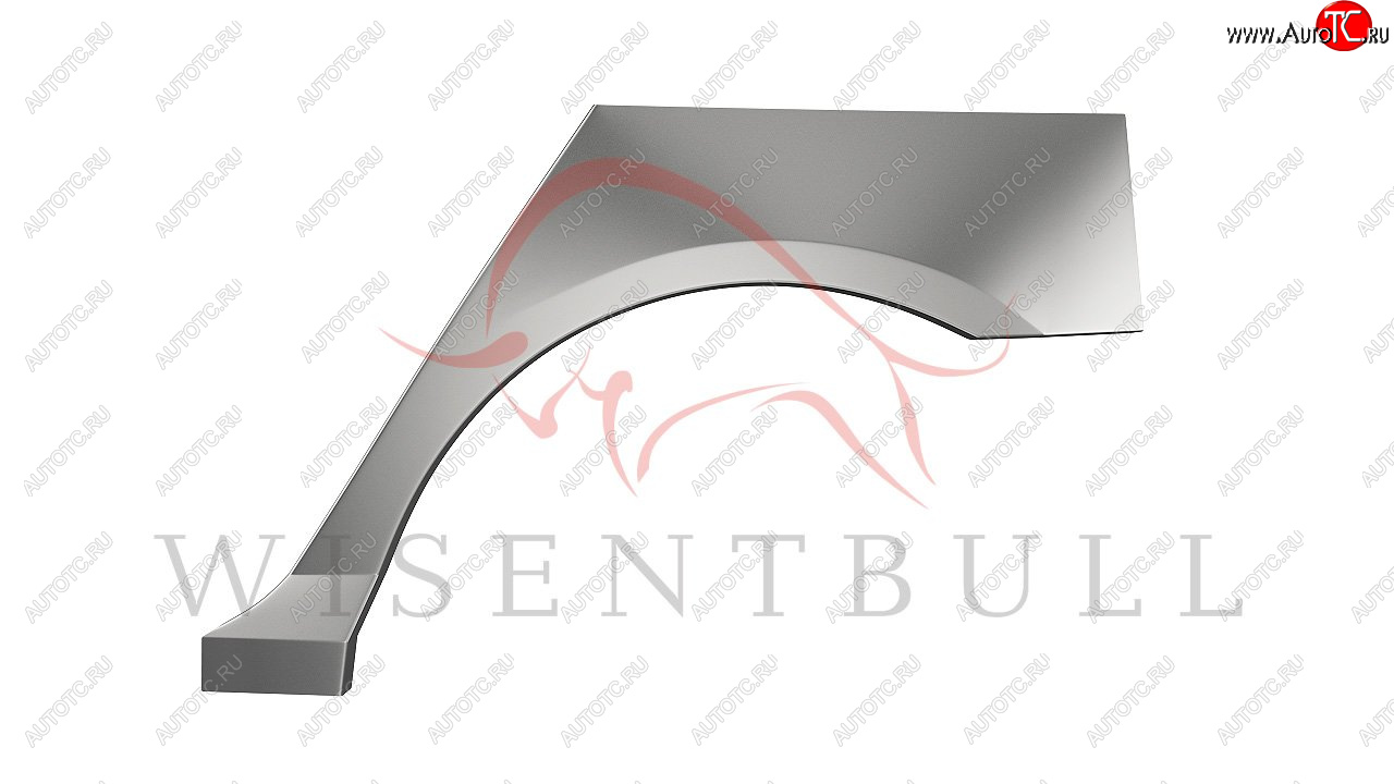 2 189 р. Левая задняя ремонтная арка (внешняя) Wisentbull  Peugeot 407  седан (2004-2010)  с доставкой в г. Воронеж