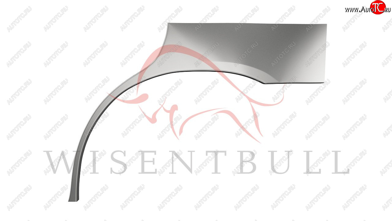 2 189 р. Левая задняя ремонтная арка (внешняя) Wisentbull Subaru Impreza GD седан дорестайлинг (2000-2002)  с доставкой в г. Воронеж