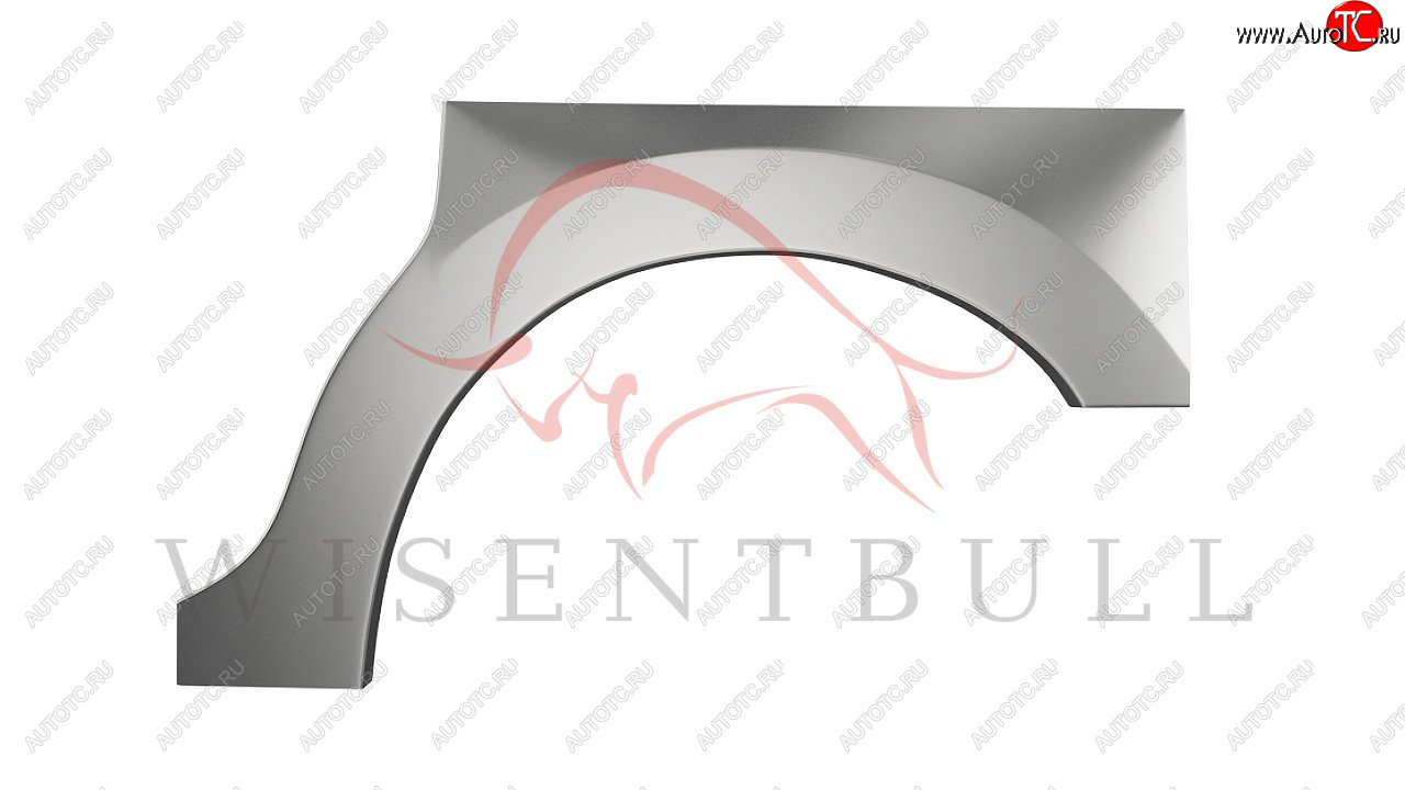 2 189 р. Левая задняя ремонтная арка (внешняя) Wisentbull  SSANGYONG Rodius  1 (2004-2013)  с доставкой в г. Воронеж