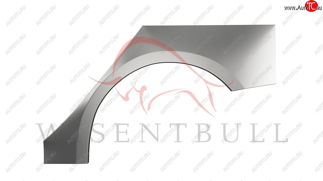 2 189 р. Левая задняя ремонтная арка (внешняя) Wisentbull  Tesla Model 3 (2017-2025)  с доставкой в г. Воронеж