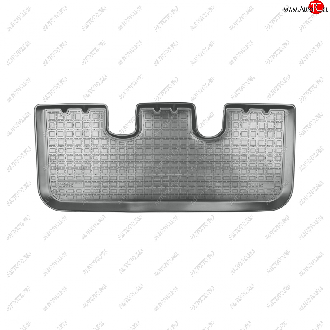 1 259 р. Коврики салонные (3 ряд) Norplast  Toyota Fortuner  AN50/AN60 (2011-2015) 2-ой рестайлинг (серый 3 ряд)  с доставкой в г. Воронеж