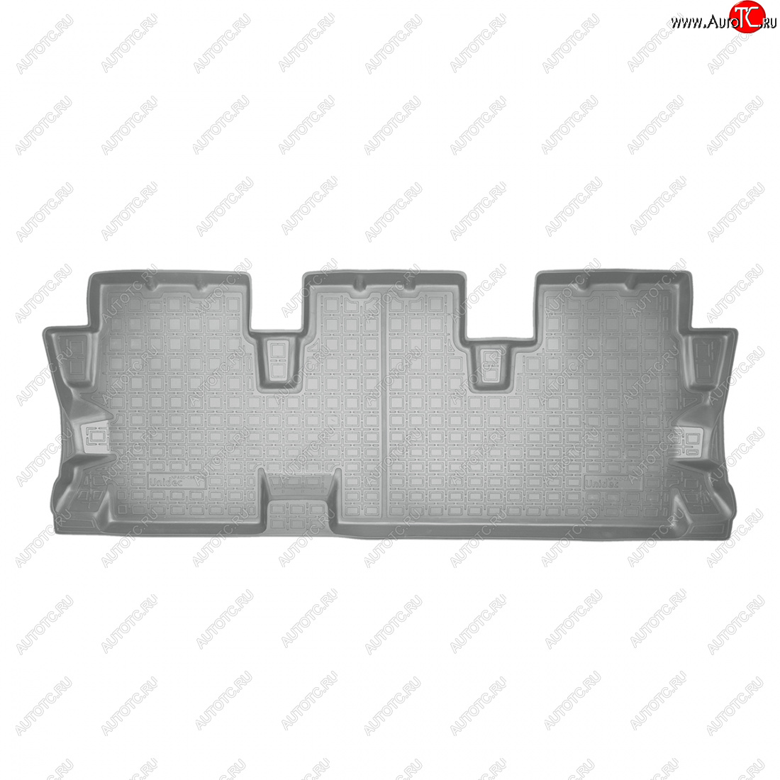 1 259 р. Коврики салонные (3 ряд) Norplast  Toyota Highlander  XU50 (2013-2017) дорестайлинг (серый 3 ряд)  с доставкой в г. Воронеж