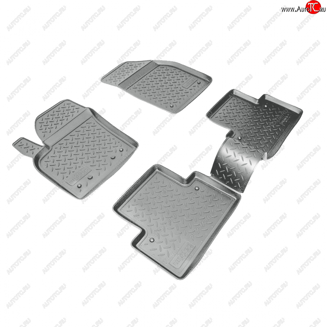 3 369 р. Коврики салонные Norplast  Volvo S40  MS седан (2007-2012) рестайлинг (серый)  с доставкой в г. Воронеж