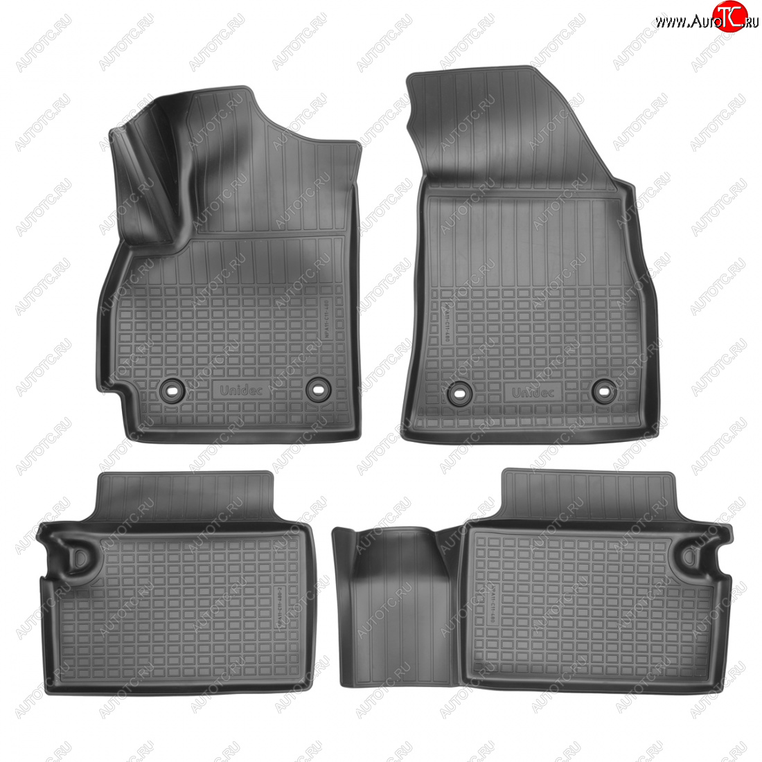 2 369 р. Коврики салонные Norplast Omoda C5 (2021-2025) (черный)  с доставкой в г. Воронеж