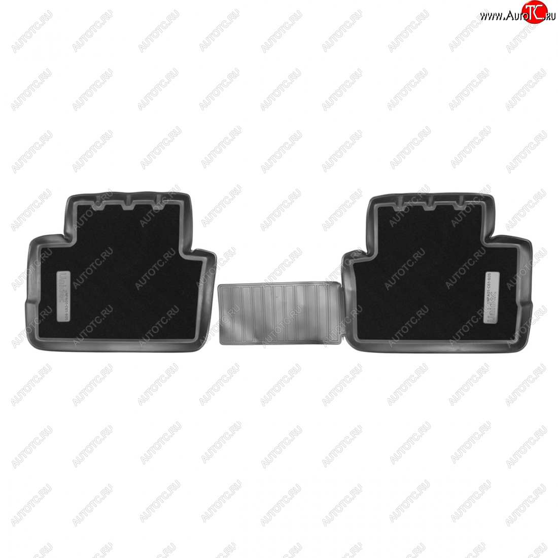 2 559 р. Коврики салонные комбинированные (зад) Norplast  Nissan Qashqai  2 (2013-2019) J11 дорестайлинг (черный зад)  с доставкой в г. Воронеж
