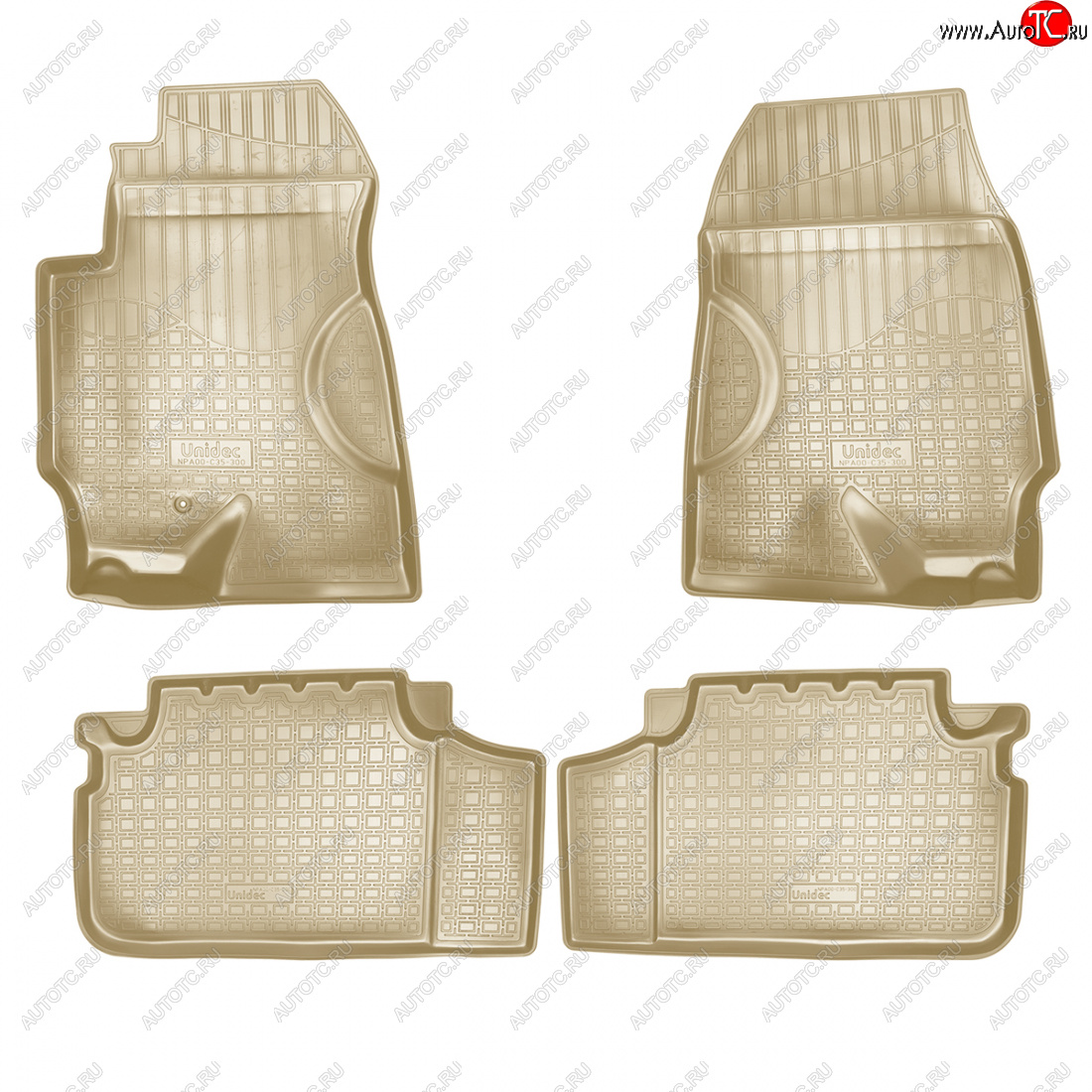 3 299 р. Коврики салонные Norplast  Haima 3  HMC7185A (2010-2013) седан (бежевый)  с доставкой в г. Воронеж