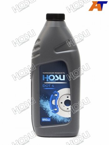 339 р. Жидкость Тормозная HOSU DOT4 910мл HOSU HSBF0002  с доставкой в г. Воронеж. Увеличить фотографию 1