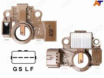 1 099 р. Реле-регулятор напряжения генератора MMC OUTLANDER CW#WASX GA0#LANCER XPAGERO V80906G726G75 SAT ST-1800A087  с доставкой в г. Воронеж. Увеличить фотографию 2