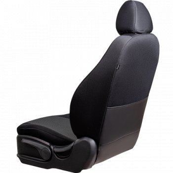 7 299 р. Комплект чехлов для сидений, (РЗС 60/40, 3Г жаккард), ДУБЛИН Lord Autofashion  Chevrolet Aveo ( T200,  T250) (2002-2011) хэтчбек 5 дв, седан, седан рестайлинг (черный, вставка Прямоугольник черная, строчка черная)  с доставкой в г. Воронеж. Увеличить фотографию 2