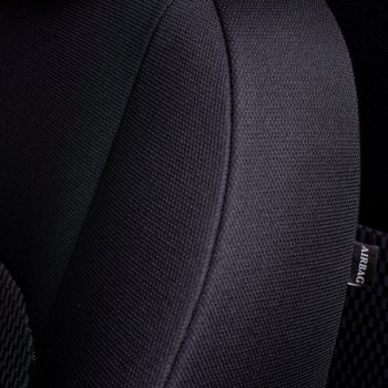 7 299 р. Комплект чехлов для сидений (РЗС 60/40 2П+1Г жаккард) Дублин Lord Autofashion  Chevrolet Cruze  J300 (2009-2015) седан дорестайлинг, седан рестайлинг (черный, вставка прямоугольник черная, строчка черная)  с доставкой в г. Воронеж. Увеличить фотографию 7