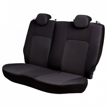 6 799 р. Комплект чехлов для сидений (РЗС 60/40 2П+1Г жаккард) Дублин Lord Autofashion Chevrolet Cruze J300 седан рестайлинг (2012-2015) (черный, вставка Стежок серая, строчка черная)  с доставкой в г. Воронеж. Увеличить фотографию 9