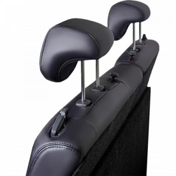 8 549 р. Комплект чехлов для сидений (ЦЗС 2Г Илана+Орегон) ТУРИН СТ Lord Autofashion  Daewoo Nexia  рестайлинг (2008-2015) (черный, вставка черная, строчка черная)  с доставкой в г. Воронеж. Увеличить фотографию 6