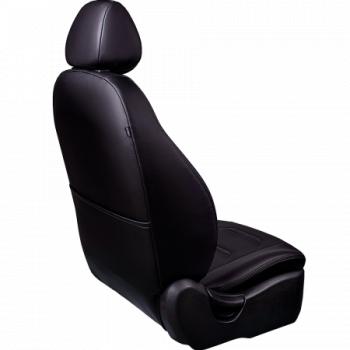 24 699 р. Комплект чехлов для сидений (ЦЗС 3Г Орегон) ТУРИН-2 Lord Autofashion  Datsun on-DO (2014-2021) седан дорестайлинг, седан рестайлинг (черный, вставка черная, строчка черная)  с доставкой в г. Воронеж. Увеличить фотографию 5