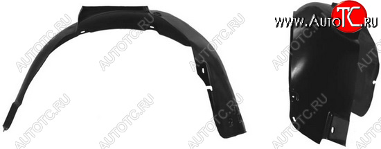 719 р. Правый подкрылок передний BodyParts Volkswagen Bora (1998-2005)  с доставкой в г. Воронеж