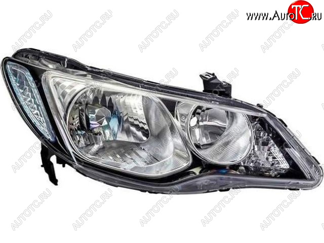 8 549 р. Правая фара (под корректор) DEPO  Honda Civic  FD (2005-2008) седан дорестайлинг  с доставкой в г. Воронеж
