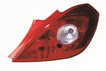 Левый фонарь задний DEPO Opel Corsa D 2-ой рестайлинг, хэтчбэк 3 дв. (2011-2014)