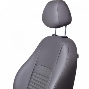 6 799 р. Комплект чехлов для сидений (РЗСиС 60/40 2Г Илана+Орегон) ТУРИН Lord Autofashion   Chevrolet Niva  2123 (2009-2020) рестайлинг (серый, вставка серая, строчка серая)  с доставкой в г. Воронеж. Увеличить фотографию 4