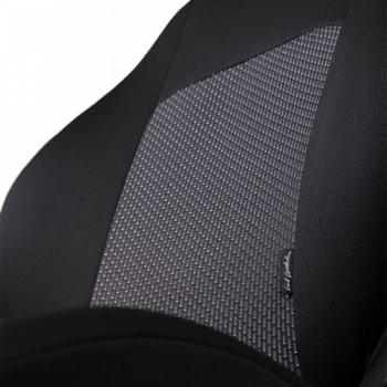 5 399 р. Комплект чехлов для сидений (ЦЗС Жаккард) Дублин Lord Autofashion  Лада Нива 4х4  2121 (1977-2019) 3 дв. дорестайлинг (черный, вставка Сеул серая)  с доставкой в г. Воронеж. Увеличить фотографию 7