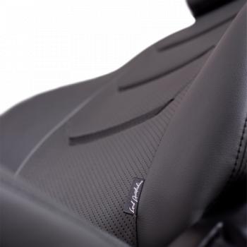11 899 р. Комплект чехлов для сидений (ЦЗС 3Г Орегон) ТУРИН-2 Lord Autofashion  Nissan Almera  G15 (2012-2019) седан (серый, вставка серая+черная, строчка серая)  с доставкой в г. Воронеж. Увеличить фотографию 2