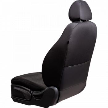 7 249 р. Комплект чехлов для сидений (7 мест Жаккард) Дублин Lord Autofashion  ГАЗ ГАЗель ( 3221,  3221,Бизнес) - Соболь ( 2217 автобус,  2217 Бизнес автобус) (серый, вставка Стежок серая)  с доставкой в г. Воронеж. Увеличить фотографию 6