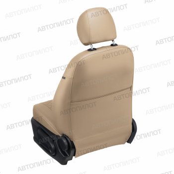 17 999 р. Чехлы сидений (экокожа, 7 мест) Автопилот Ромб  Chery Tiggo 8 PRO (2021-2025) (темно-бежевый)  с доставкой в г. Воронеж. Увеличить фотографию 4