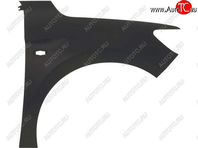 4 299 р. Правое крыло (с отверстием под повторитель поворота) BodyParts Peugeot 301 (2012-2017) (Неокрашенное)  с доставкой в г. Воронеж