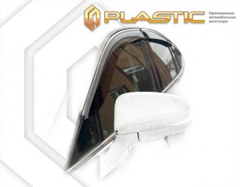 1 999 р. Дефлектора окон (рынок Япония) CA-Plastic  Toyota Harrier  XU80 (2020-2025) (серия Classic полупрозрачный, без хром. молдинга)  с доставкой в г. Воронеж. Увеличить фотографию 2