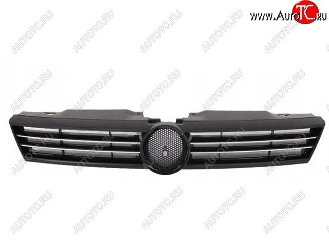 1 389 р. POLO РЕШЕТКА РАДИАТОРА ЧЕРН С ХРОМ МОЛДИНГ (СЕДАН) (Китай) BODYPARTS vwplo10-102  с доставкой в г. Воронеж