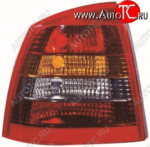 2 899 р. Левый фонарь (красный) DEPO Opel Astra G седан (1998-2005)  с доставкой в г. Воронеж