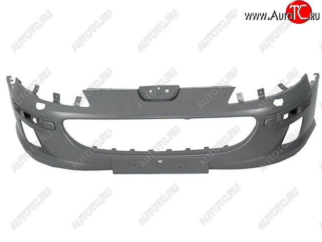 11 399 р. Бампер передний (с отверстием под омыватели фар, Тайвань) BodyParts Peugeot 407 универсал (2004-2011) (Неокрашенный)  с доставкой в г. Воронеж