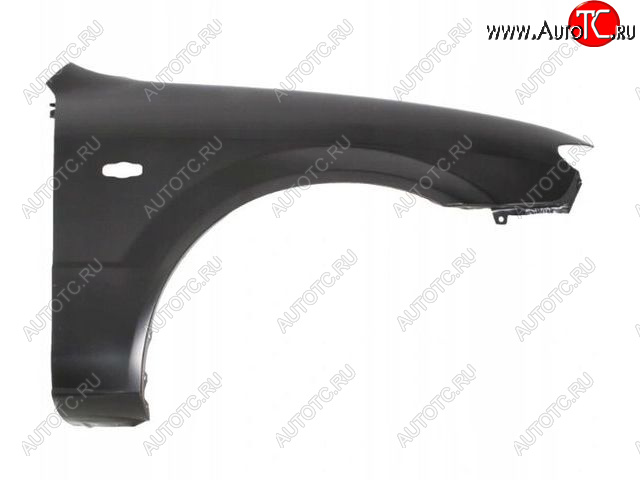 3 289 р. Правое крыло (с отверстием под повторитель поворота, Тайвань) BodyParts Mazda 323/Familia седан BJ дорестайлинг (1998-2000) (Неокрашенное)  с доставкой в г. Воронеж