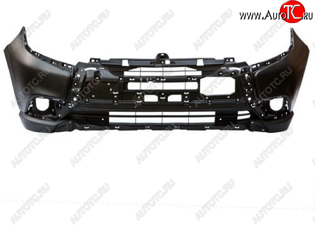 5 849 р. Передний бампер BODYPARTS Mitsubishi Outlander GF 2-ой рестайлинг (2015-2018) (неокрашенный)  с доставкой в г. Воронеж