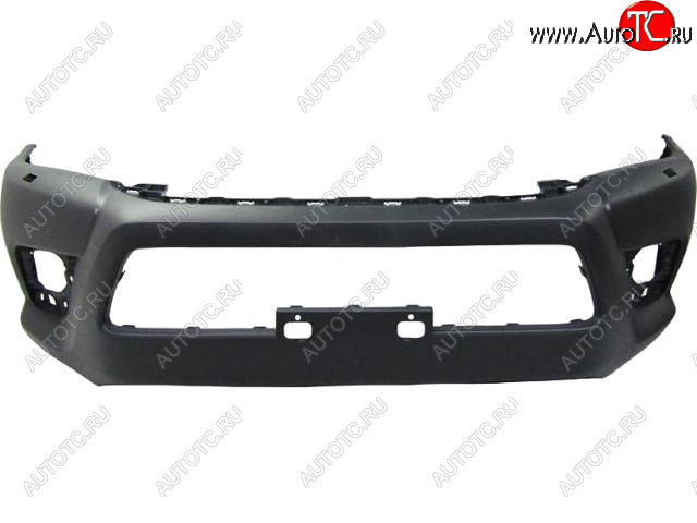 7 849 р. Бампер передний BodyParts Toyota Hilux AN120 дорестайлинг (2016-2020) (Неокрашенный)  с доставкой в г. Воронеж