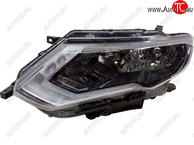 8 399 р. Левая фара (под корректор, диодная) BODYPARTS  Nissan X-trail  3 T32 (2017-2022) рестайлинг  с доставкой в г. Воронеж