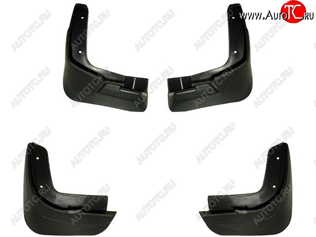 659 р. LANOS (+ПЕРЕДН.) БРЫЗГОВИК ЗАДН КРЫЛА Л+П (КОМПЛЕКТ) (4 шт) (Китай) BODYPARTS dwlan98-580-n  с доставкой в г. Воронеж