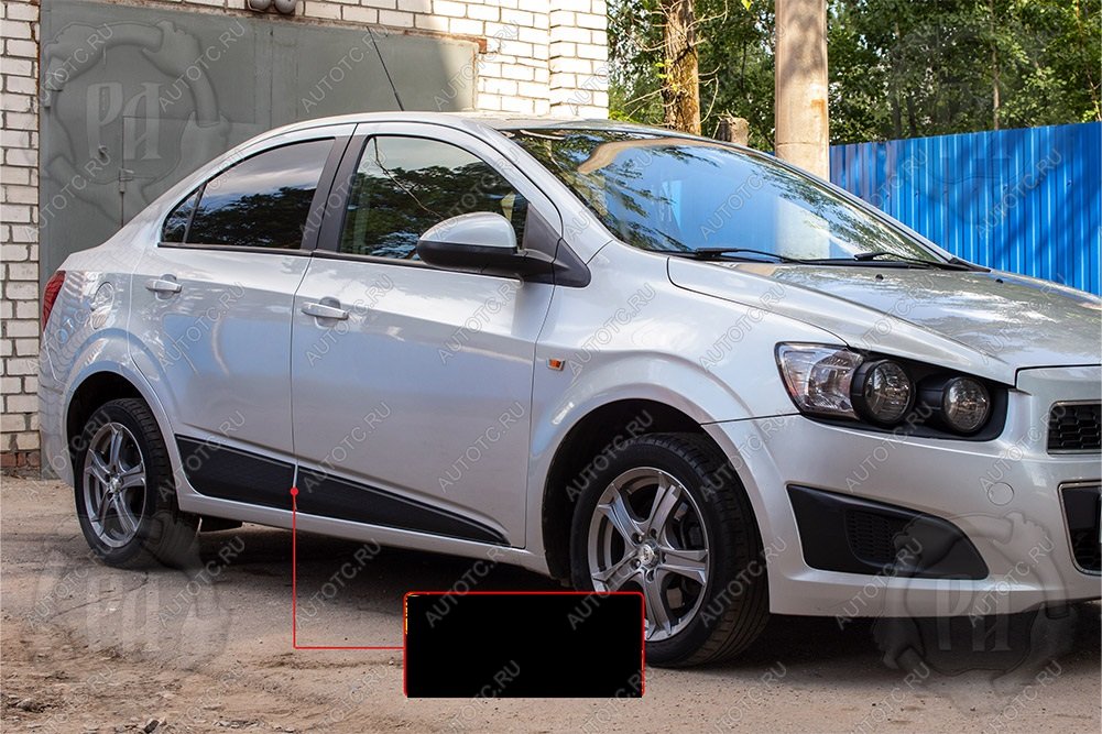 1 419 р. Молдинг двери передний правый Русская Артель  Geely Coolray  SX11 (2018-2023) дорестайлинг (шагрень)  с доставкой в г. Воронеж