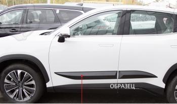 Молдинг двери передний правый Русская Артель Mitsubishi ASX 2-ой рестайлинг (2017-2020) (шагрень)