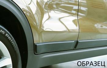 Молдинги на двери (задний левый) Русская Артель Mitsubishi ASX 2-ой рестайлинг (2017-2020) (глянец под покраску)