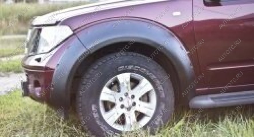 5 399 р. Расширители колесных арок (передний правый) Русская Артель Nissan Pathfinder R51 дорестайлинг (2004-2007) (глянец под покраску)  с доставкой в г. Воронеж