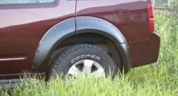 Расширители колесных арок (задний правый) Русская Артель  Nissan Pathfinder R51 дорестайлинг (2004-2007) (глянец под покраску)