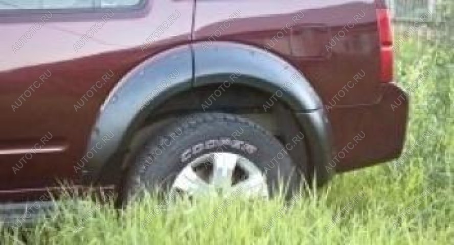 5 399 р. Расширители колесных арок (задний правый) Русская Артель  Nissan Pathfinder R51 дорестайлинг (2004-2007) (глянец под покраску)  с доставкой в г. Воронеж