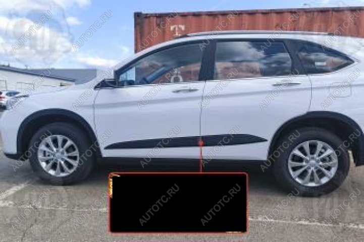 1 179 р. Молдинг двери передний правый Русская Артель Toyota Camry XV70 дорестайлинг (2017-2021) (глянец под покраску)  с доставкой в г. Воронеж