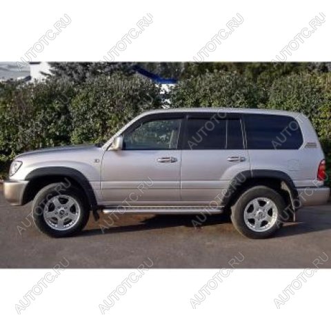 2 709 р. Расширители колесных арок (передний левый) Русская Артель   Toyota Land Cruiser  100 (1998-2007) дорестайлинг, 1-ый рестайлинг, 2-ой рестайлинг (глянец под покраску)  с доставкой в г. Воронеж