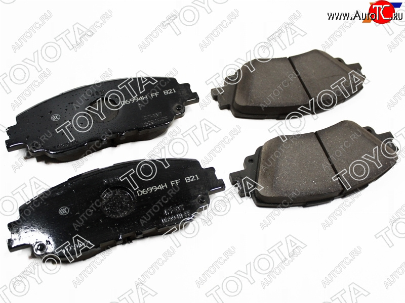7 899 р. Колодки тормозные передние FR-FL SAT Toyota Camry XV70 дорестайлинг (2017-2021)  с доставкой в г. Воронеж