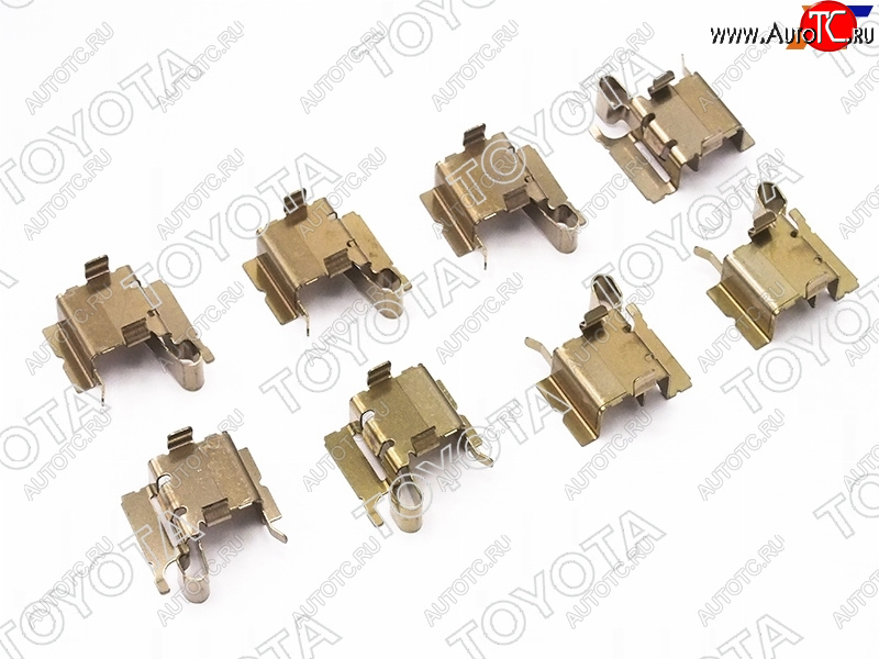 3 099 р. Комплект монтажный задних тормозных колодок TOYOTA CAMRY #70C-HRRAV 4 18-LEXUS ES### 18- TOYOTA 04948-33060  с доставкой в г. Воронеж