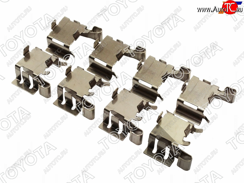 3 899 р. Комплект монтажный передних тормозных колодок TOYOTA CAMRY #70C-HRRAV 4 18-LEXUS ES### 18- TOYOTA 04947-33281  с доставкой в г. Воронеж